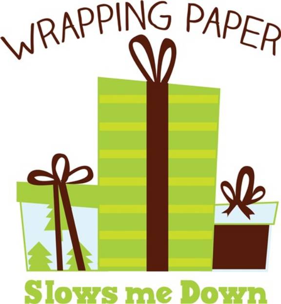 Picture of Wrapping Gifts SVG File