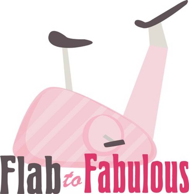 Picture of Flab To Fabulous SVG File