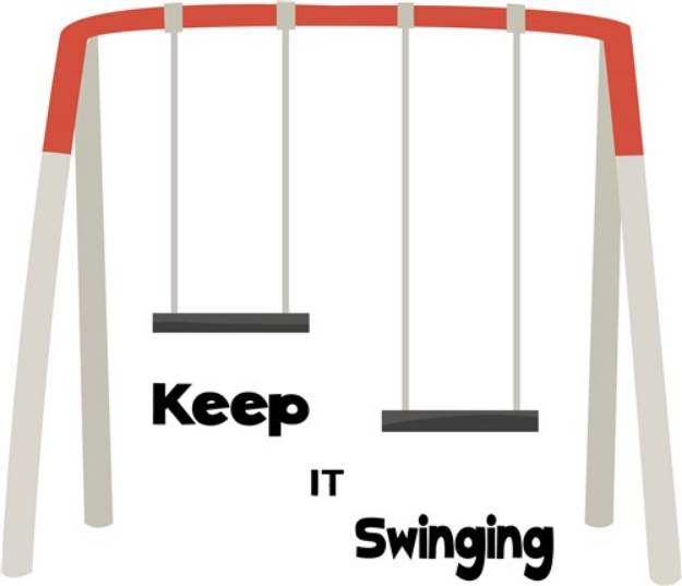 Picture of Keep It Swinging SVG File