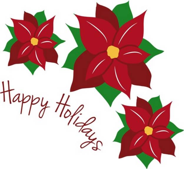 Picture of Happy Holidays SVG File