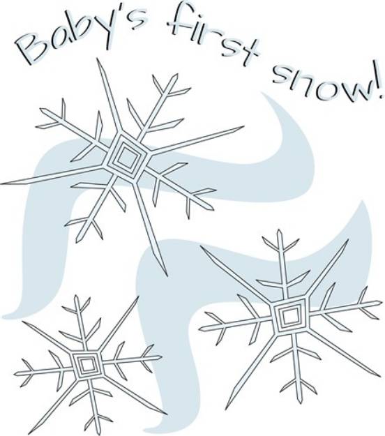 Picture of First Snow SVG File