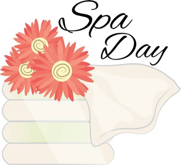 Picture of Spa Day SVG File