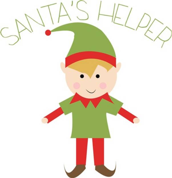 Picture of Santas Helper SVG File