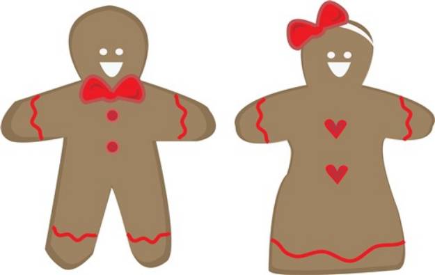 Picture of Gingerbread SVG File