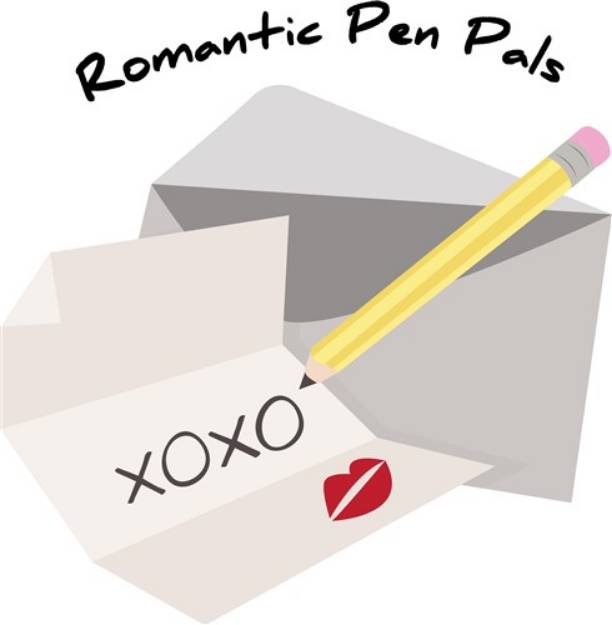 Picture of Pen Pals SVG File