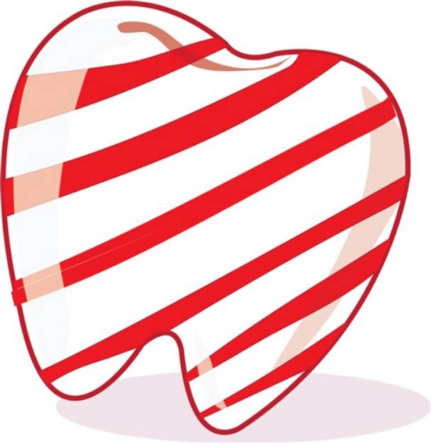 Picture of Peppermint Tooth SVG File