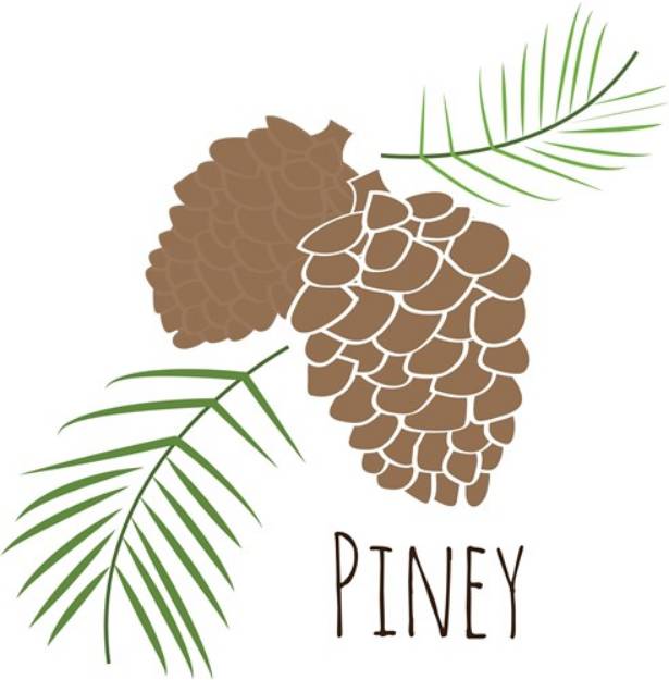 Picture of Piney Cone SVG File