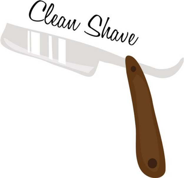 Picture of Clean Shave SVG File