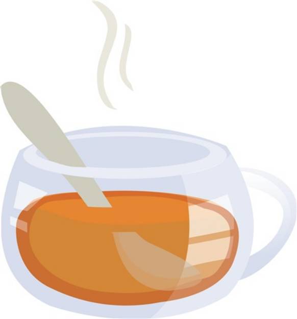 Picture of Cup Of Tea SVG File