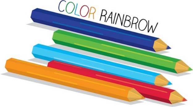 Picture of Color Rainbow SVG File