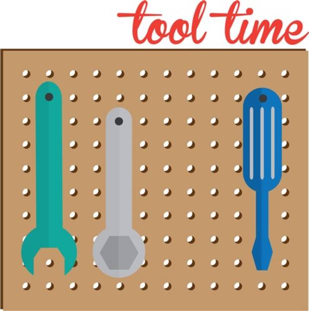 Picture of Tool Time SVG File