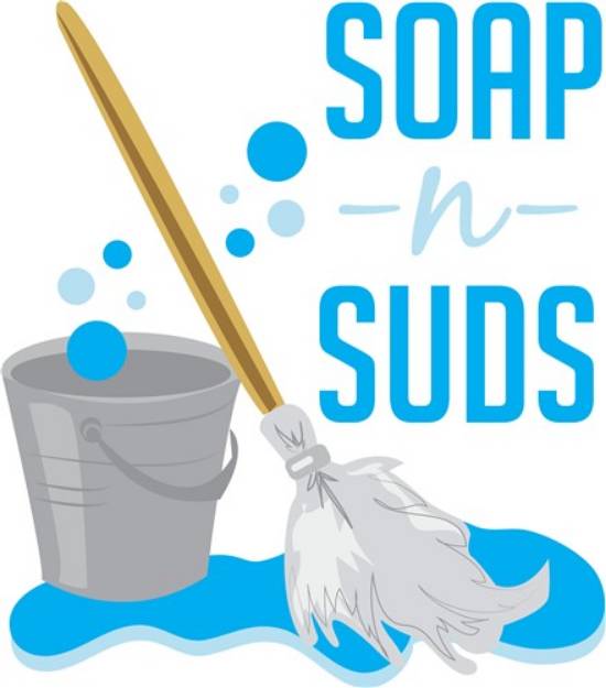 Picture of Soap N Suds SVG File