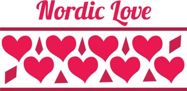 Picture of Nordic Love SVG File