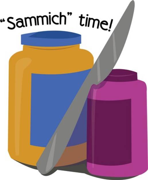 Picture of Sammich Time SVG File