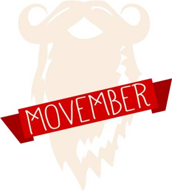 Picture of Movember SVG File