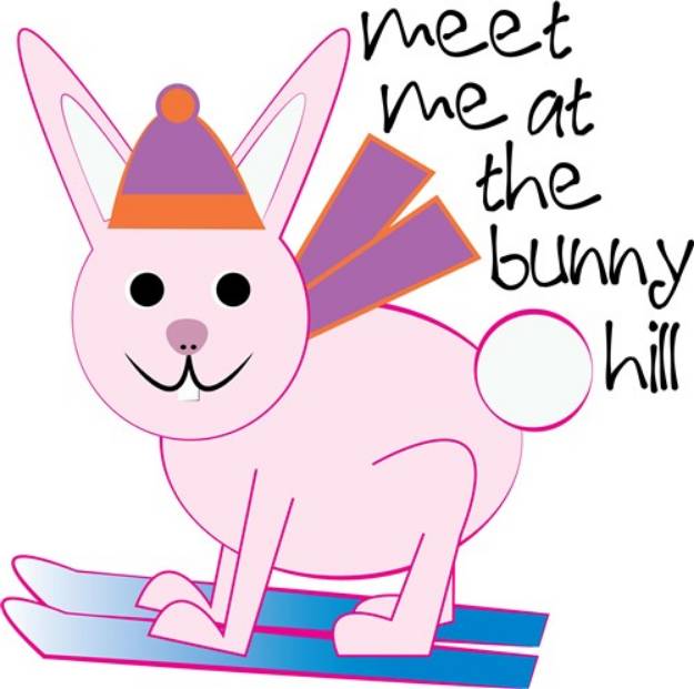 Picture of The Bunny Hill SVG File