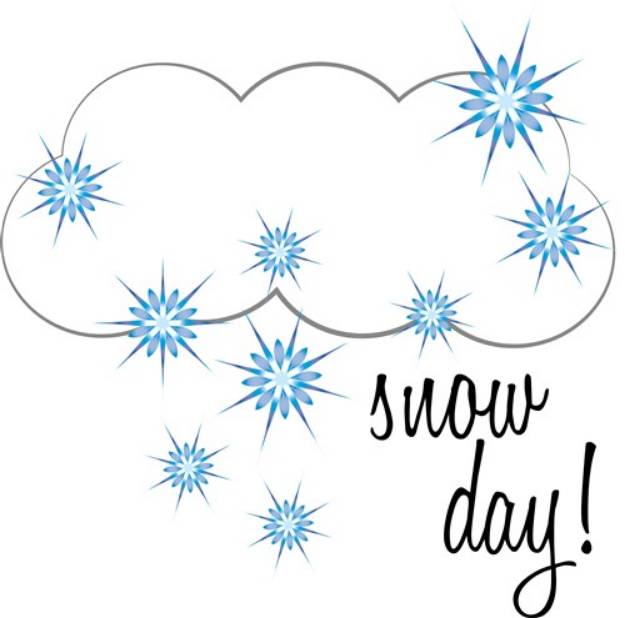 Picture of Snow Day SVG File