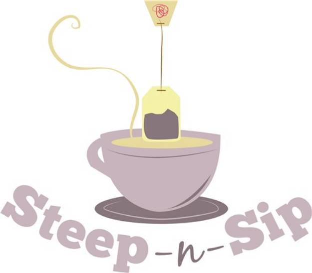 Picture of Steep N Sip SVG File