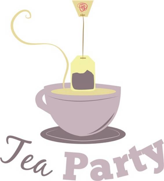 Picture of Tea Party SVG File