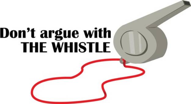 Picture of The Whistle SVG File