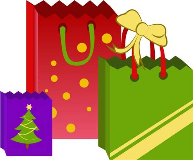 Picture of Holiday Gifts SVG File