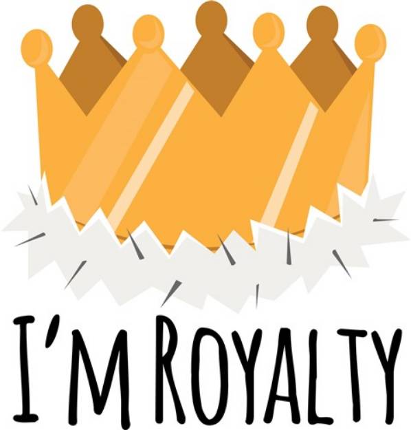 Picture of Im Royalty SVG File