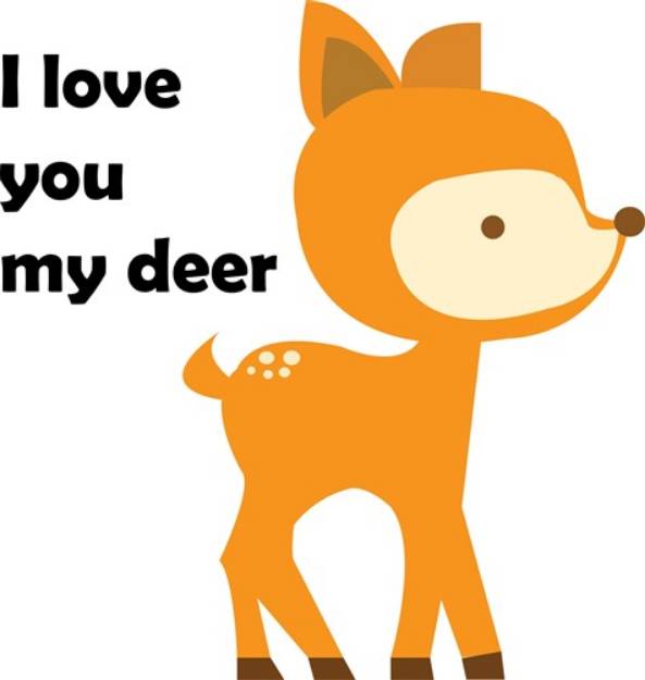 Picture of My Deer SVG File