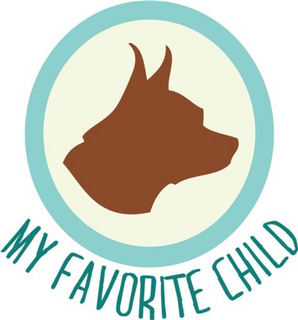 Picture of Favorite Child SVG File