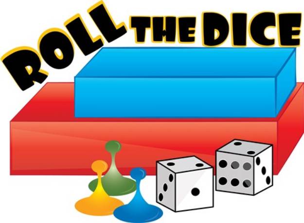 Picture of Roll The Dice SVG File