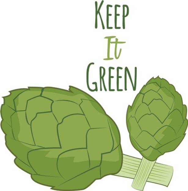 Picture of Keep It Green SVG File