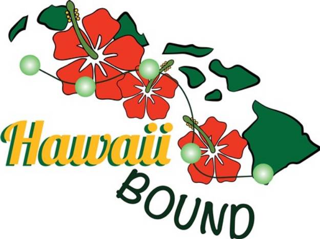 Picture of Hawaii Bound SVG File