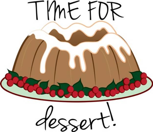 Picture of Time For Dessert SVG File