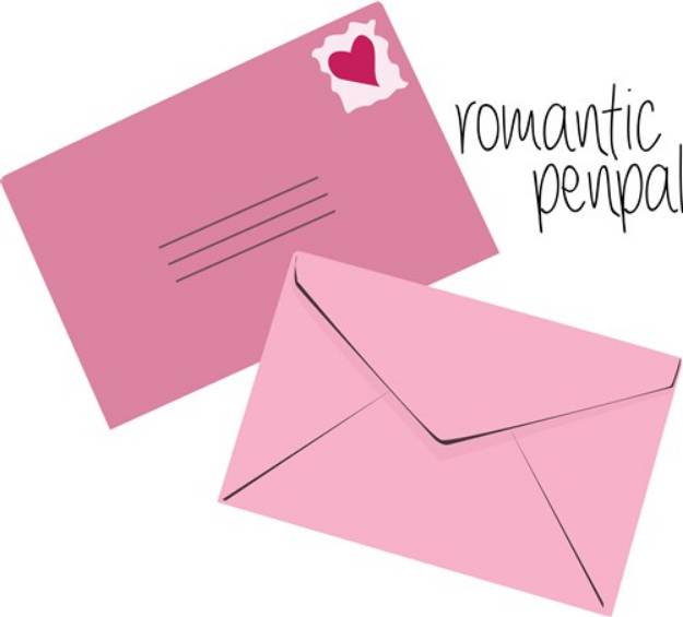 Picture of Romantic Penpal SVG File