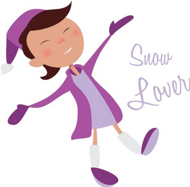 Picture of Snow Lover SVG File