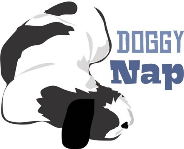 Picture of Doggy Nap SVG File