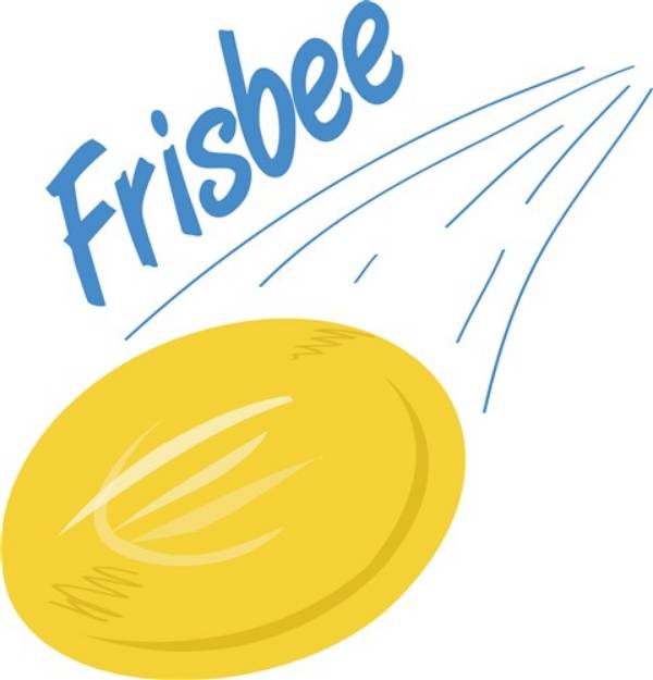 Picture of Frisbee Toss SVG File