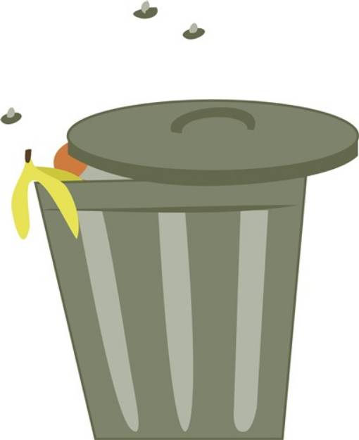 Picture of Trash Can SVG File