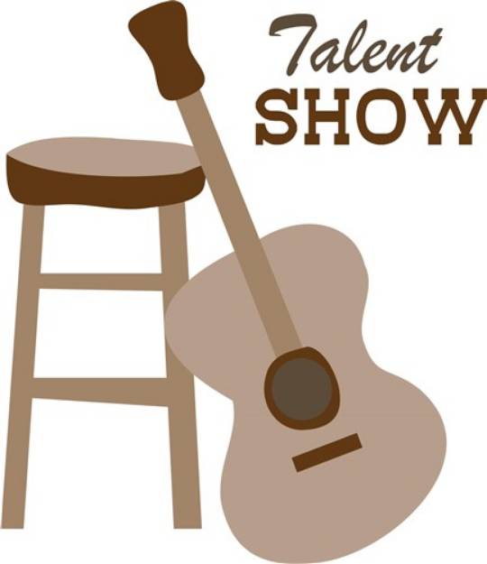 Picture of Talent Show SVG File