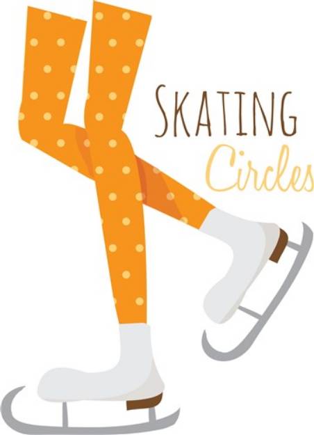 Picture of Skating Circles SVG File