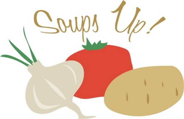 Picture of Soups Up SVG File