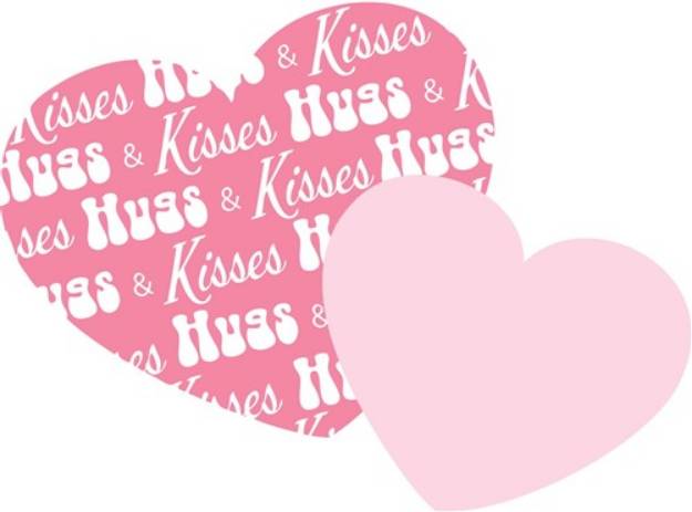 Picture of Love Hearts SVG File