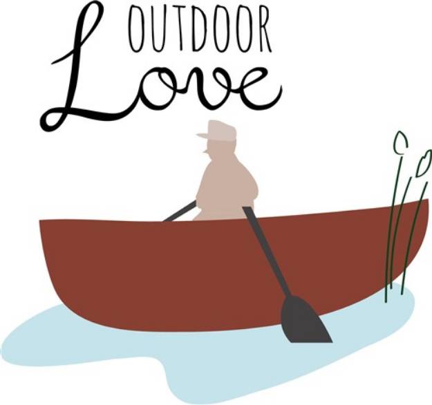 Picture of Outdoor Love SVG File