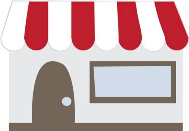 Picture of Storefront Building SVG File