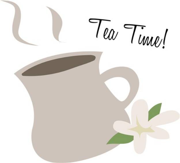 Picture of Tea Time SVG File