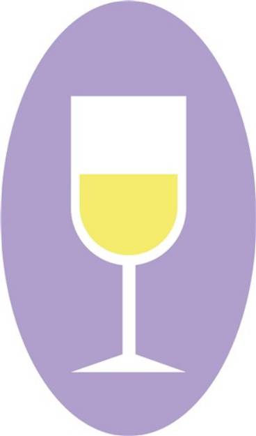 Picture of Wine Oval SVG File