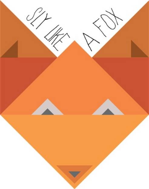 Picture of Sly Fox SVG File