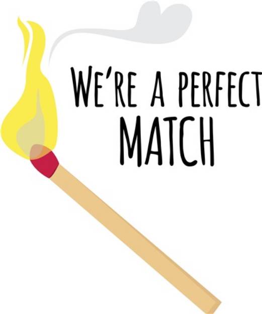 Picture of Perfect Match SVG File