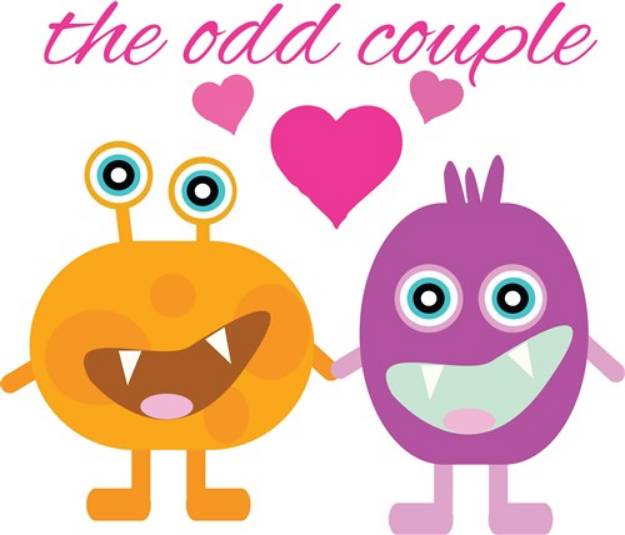 Picture of Odd Couple SVG File