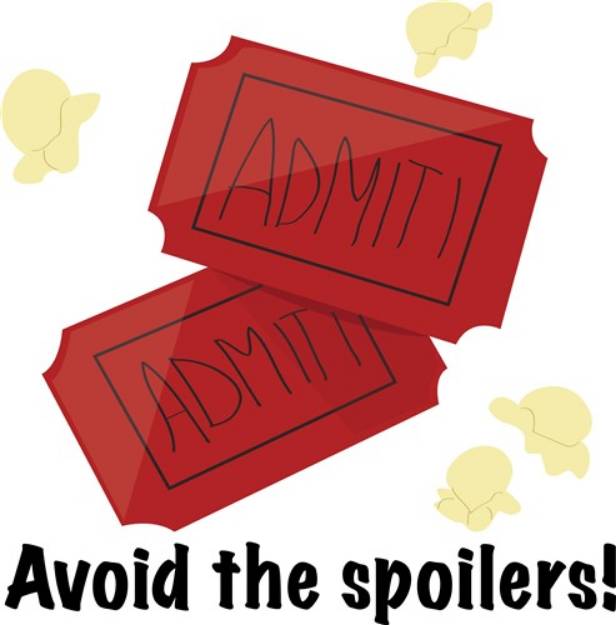 Picture of Avoid the Spoilers SVG File