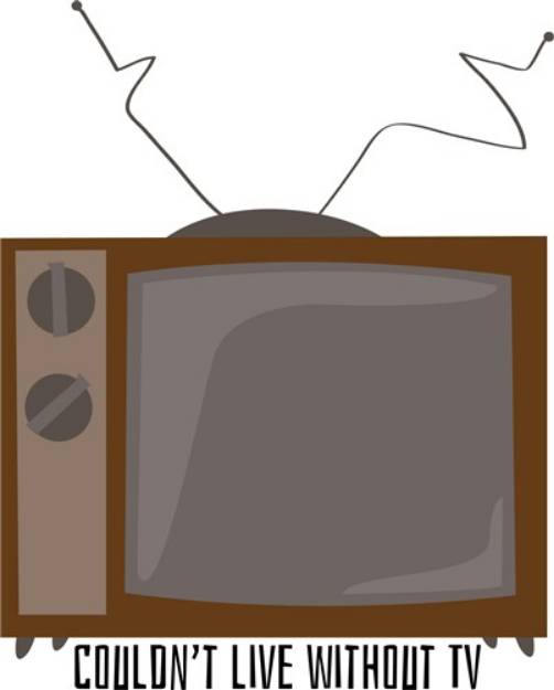 Picture of Without TV SVG File